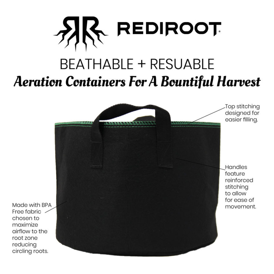 Icon for RediRoot fabric pots environmental policy
